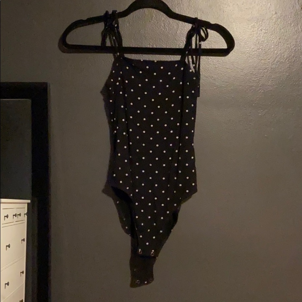 polka dot bodysuit